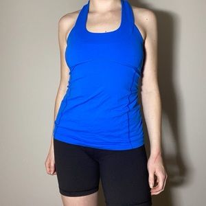 Blue Lululemon Workout Tank